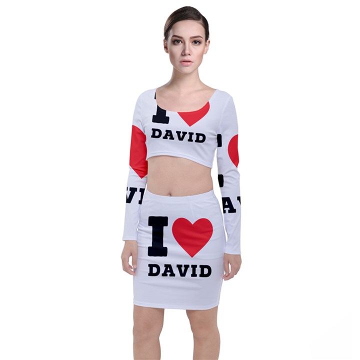 I love david Top and Skirt Sets