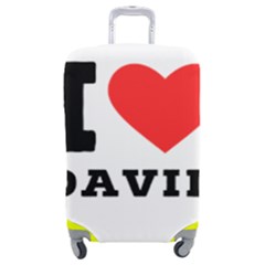 I Love David Luggage Cover (medium) by ilovewhateva