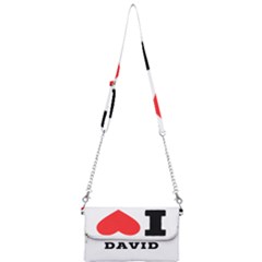 I Love David Mini Crossbody Handbag by ilovewhateva