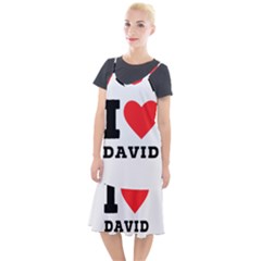 I Love David Camis Fishtail Dress by ilovewhateva