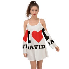 I Love David Boho Dress by ilovewhateva