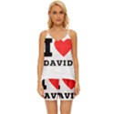 I love david V-Neck Satin Pajamas Set View1