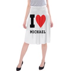 I Love Michael Midi Beach Skirt by ilovewhateva