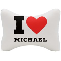 I Love Michael Seat Head Rest Cushion by ilovewhateva