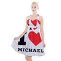 I love michael Halter Party Swing Dress  View1