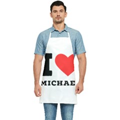 I Love Michael Kitchen Apron by ilovewhateva