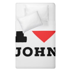 I Love John Duvet Cover Double Side (single Size) by ilovewhateva