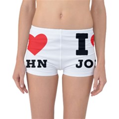 I Love John Reversible Boyleg Bikini Bottoms by ilovewhateva