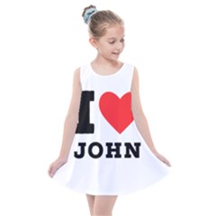 I Love John Kids  Summer Dress by ilovewhateva