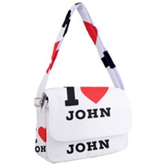 I Love John Courier Bag by ilovewhateva