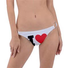 I Love John Ring Detail Bikini Bottoms by ilovewhateva