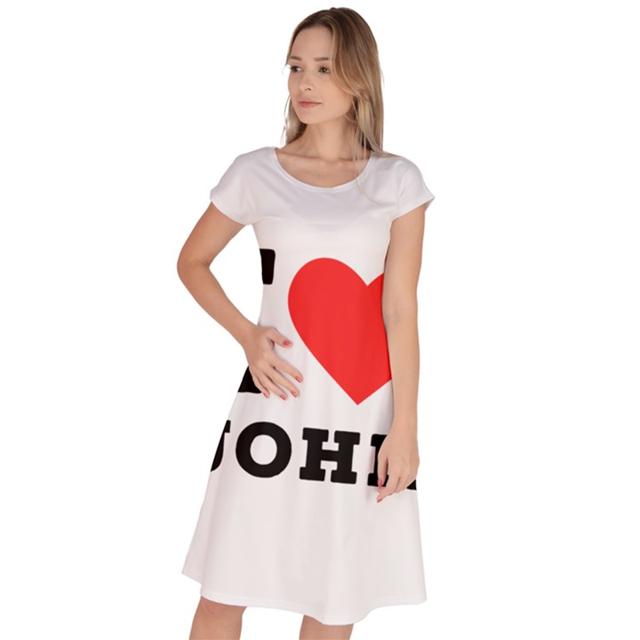 I love john Classic Short Sleeve Dress