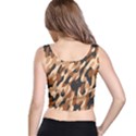 Abstract Camouflage Pattern Crop Top View3