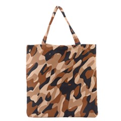 Abstract Camouflage Pattern Grocery Tote Bag by Jack14