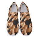 Abstract Camouflage Pattern Women s Slip On Sneakers View1