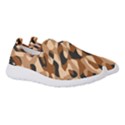 Abstract Camouflage Pattern Women s Slip On Sneakers View3