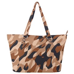 Abstract Camouflage Pattern Full Print Shoulder Bag by Jack14