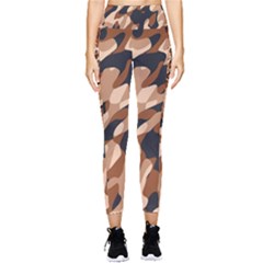 Abstract Camouflage Pattern Pocket Leggings  by Jack14