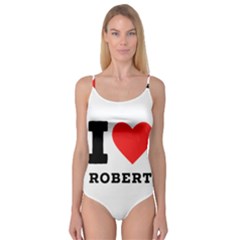 I Love Robert Camisole Leotard  by ilovewhateva