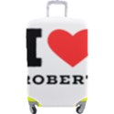 I love robert Luggage Cover (Large) View1