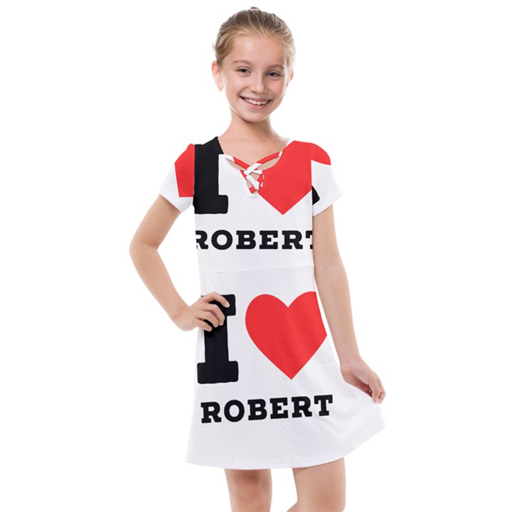 I love robert Kids  Cross Web Dress