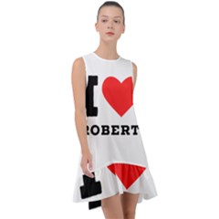 I Love Robert Frill Swing Dress by ilovewhateva