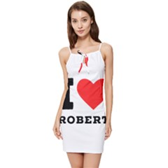 I Love Robert Summer Tie Front Dress by ilovewhateva