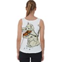 Cat Playing The Violin Art Velvet Tank Top View2