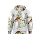 Cat Playing The Violin Art Kids  Pullover Hoodie View2