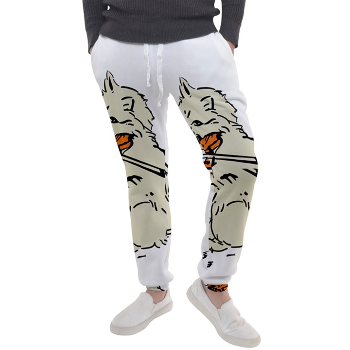 Cat Playing The Violin Art Men s Jogger Sweatpants