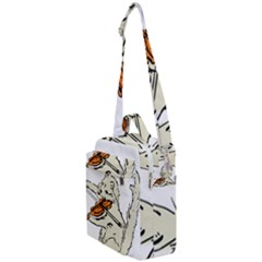 Cat Playing The Violin Art Crossbody Day Bag by oldshool