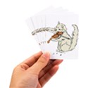 Cat Playing The Violin Art Playing Cards Single Design (Rectangle) with Custom Box View3