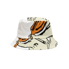 Cat Playing The Violin Art Bucket Hat (kids) by oldshool