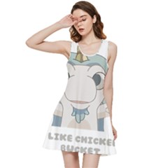 Unicourse Chicken Bucket T-shirt For Bluey Fans, Dad T-shirt, Bluey Mom Shirt, Unicorn Bluey Tee, Bl Inside Out Racerback Dress