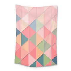 Background Geometric Triangle Small Tapestry by Semog4