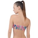 Background Geometric Triangle Classic Bandeau Bikini Top  View2