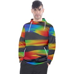 Colorful Background Men s Pullover Hoodie by Semog4