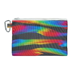 Colorful Background Canvas Cosmetic Bag (large) by Semog4