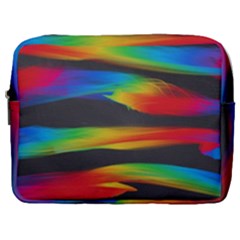 Colorful Background Make Up Pouch (large) by Semog4