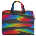 Colorful Background MacBook Pro 16  Double Pocket Laptop Bag  View1