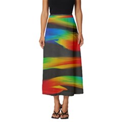 Colorful Background Classic Midi Chiffon Skirt by Semog4