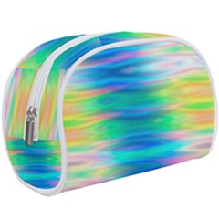 Wave Rainbow Bright Texture Make Up Case (large) by Semog4