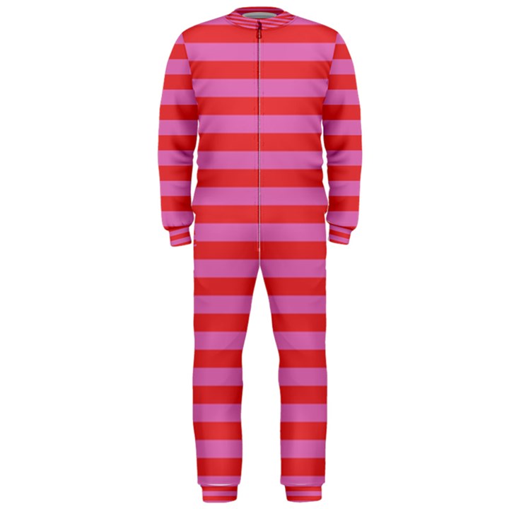 Stripes-striped-design-pattern OnePiece Jumpsuit (Men)