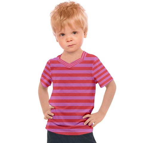 Stripes-striped-design-pattern Kids  Sports Tee by Semog4