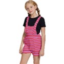 Stripes-striped-design-pattern Kids  Short Overalls View2