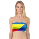 Colorful-red-yellow-blue-purple Bandeau Top View1