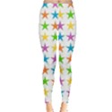 Star-pattern-design-decoration Leggings  View1