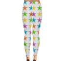 Star-pattern-design-decoration Leggings  View2