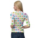 Star-pattern-design-decoration Quarter Sleeve Raglan Tee View2