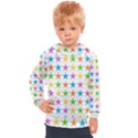 Star-pattern-design-decoration Kids  Hooded Pullover View1